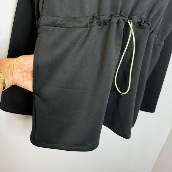 Addison Bay Iverson Pullover Sweatshirt  Black Relaxed Fit Small - Picture 7 of 13